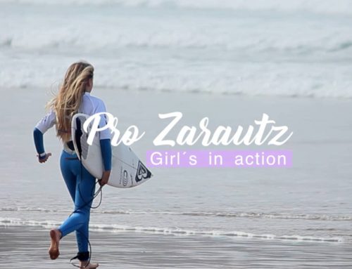 Surfistas vascas en el campeonato Pro Zarautz 2018