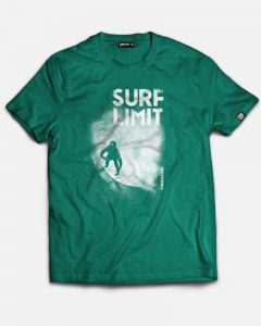 camiseta surflimit con imagen color verde