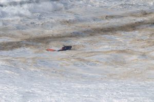 Alex Botelho accidente Jet ski 2020 Nazaré Tow Surfing Challenge @Jose Haya / Surf Limit Magazine