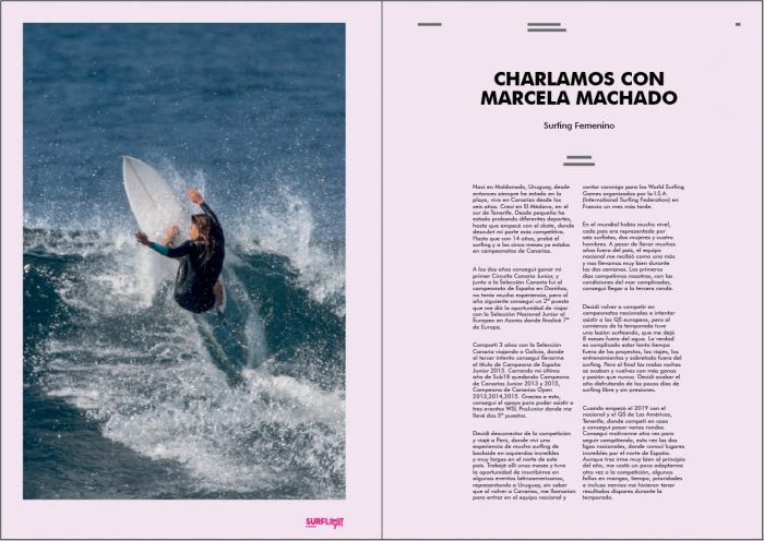 Marcela Machado surf limit magazine