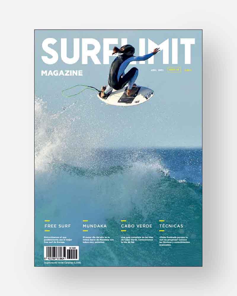 Portada revista de surf