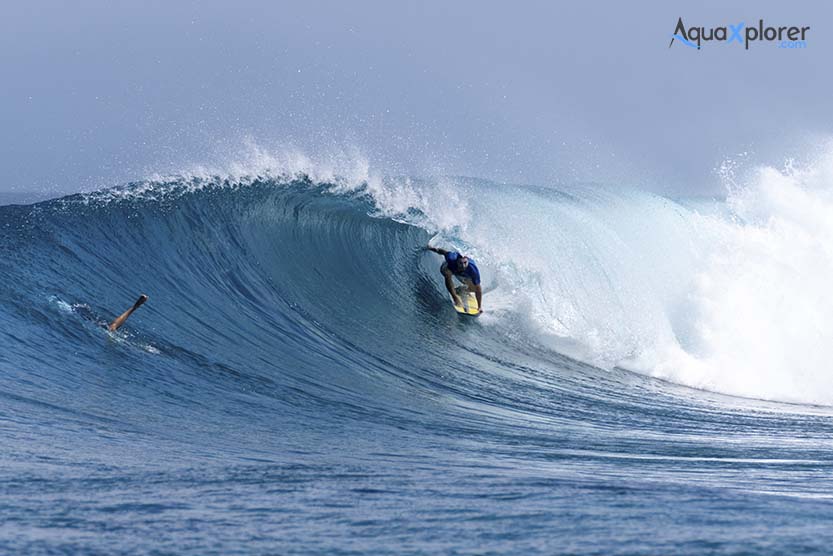 Surf en Maldivas