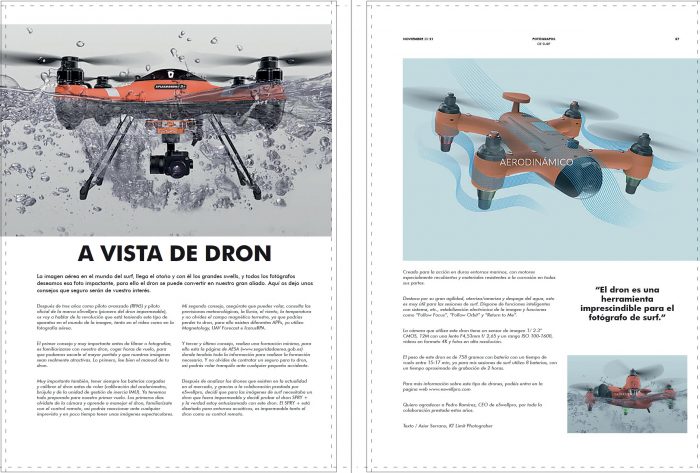 Drones para surf